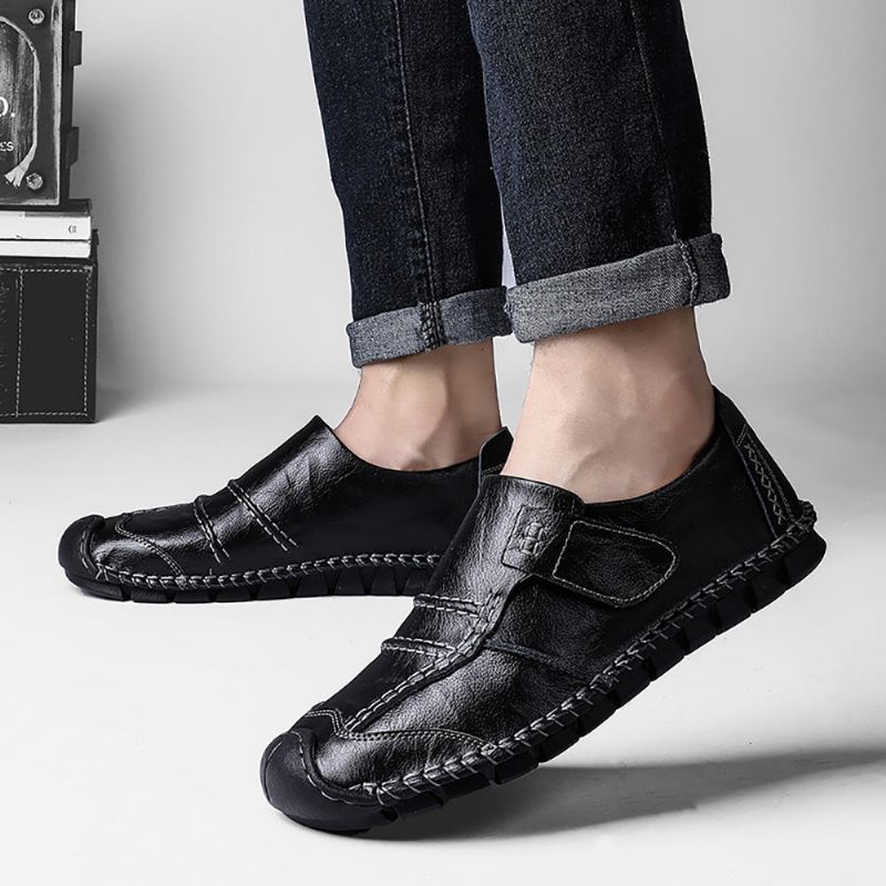 Zapatos Oxford De Negocios Con Suela Blanda Antideslizante De Cuero Especiado