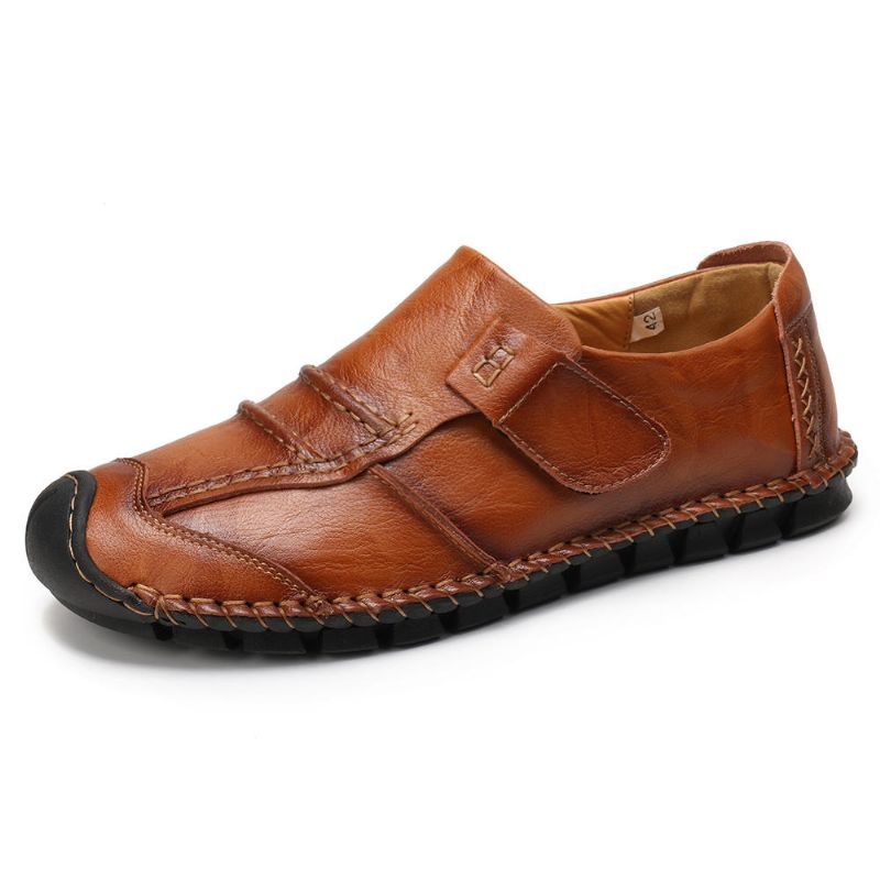 Zapatos Oxford De Negocios Con Suela Blanda Antideslizante De Cuero Especiado