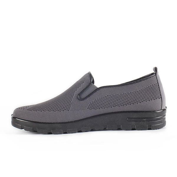 Zapatos Para Hombre Casual De Tela De Malla Transpirable Slip On Oxfords