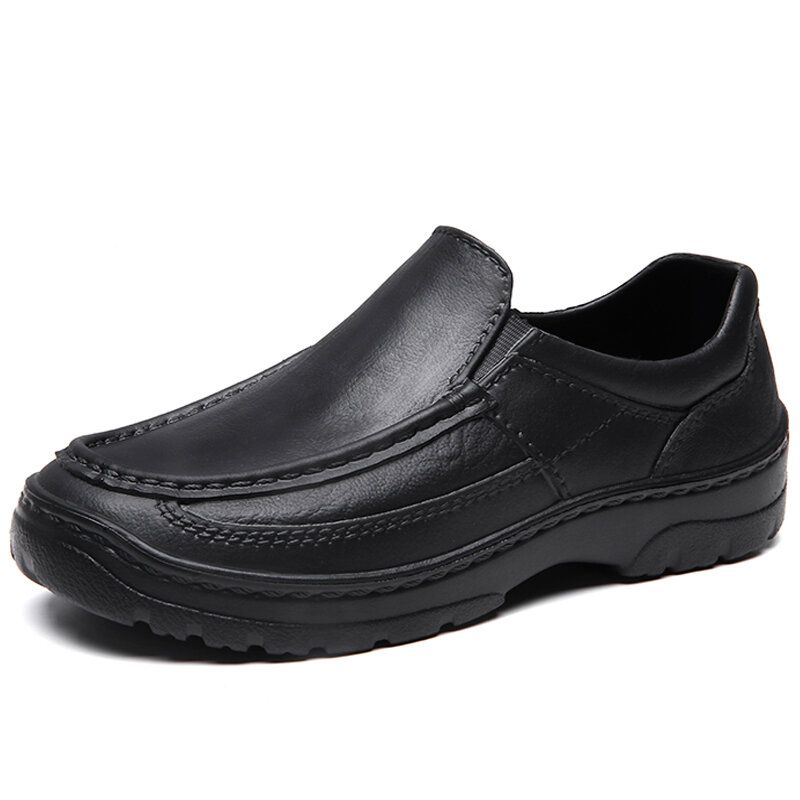 Zapatos De Vestir Casuales De Negocios Antideslizantes Suaves Retro Para Hombres