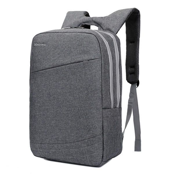 14 Mochila Para Portátil De 15 Pulgadas Mochila Para Ordenador Mochila Informal De Doble Compartimento