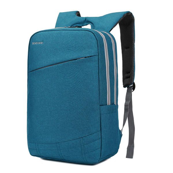 14 Mochila Para Portátil De 15 Pulgadas Mochila Para Ordenador Mochila Informal De Doble Compartimento