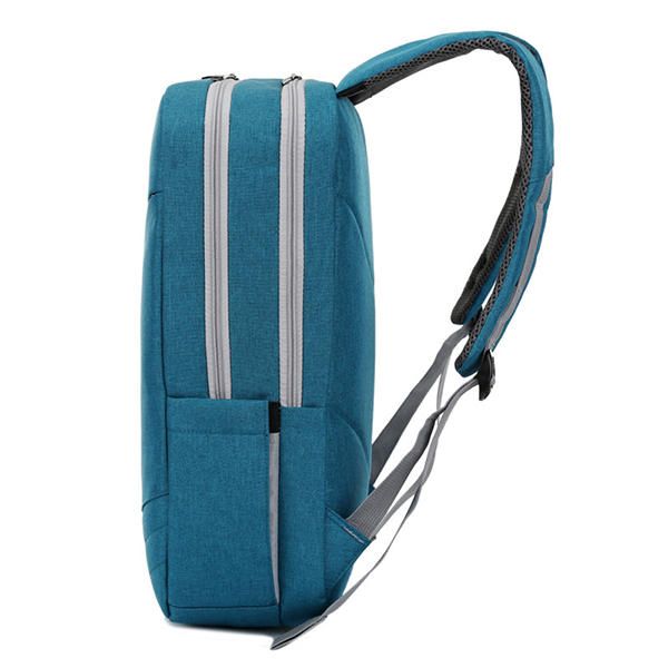 14 Mochila Para Portátil De 15 Pulgadas Mochila Para Ordenador Mochila Informal De Doble Compartimento