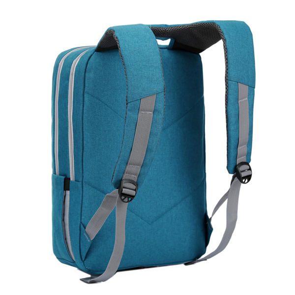 14 Mochila Para Portátil De 15 Pulgadas Mochila Para Ordenador Mochila Informal De Doble Compartimento