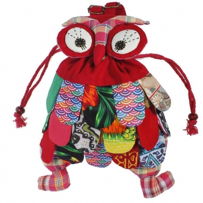 4 Colores Baby Owl School Mochila Kid Bag Bolso De Hombro Para Niños