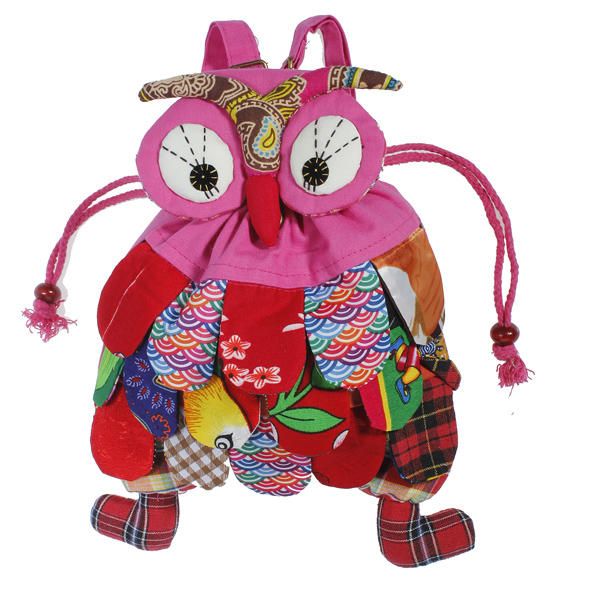 4 Colores Baby Owl School Mochila Kid Bag Bolso De Hombro Para Niños