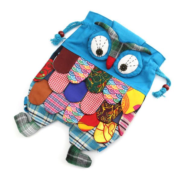 4 Colores Baby Owl School Mochila Kid Bag Bolso De Hombro Para Niños