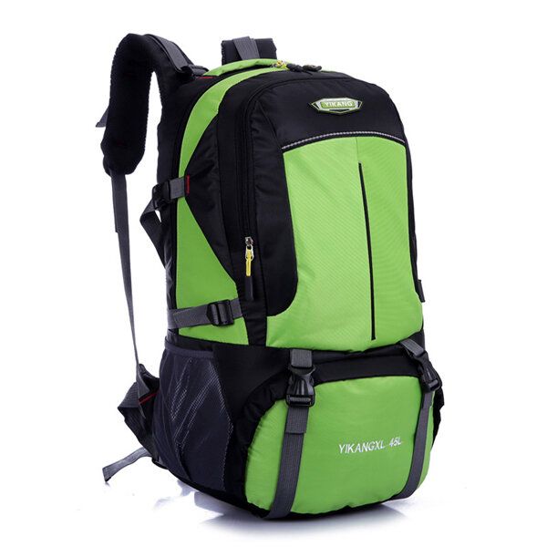 45l Gran Capacidad Viaje Senderismo Nylon Hombres Mochila Casual Montañismo Mochila