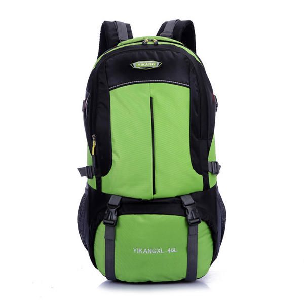 45l Gran Capacidad Viaje Senderismo Nylon Hombres Mochila Casual Montañismo Mochila