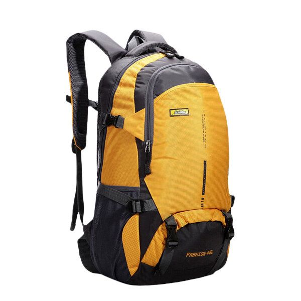 45l Mochila Informal Impermeable De Nailon Para Hombres Y Mujeres De Gran Capacidad