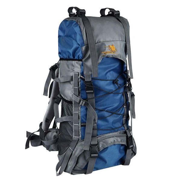 60l Mochila De Trekking Al Aire Libre Bolsa De Viaje De Nailon Impermeable Bolsa De Camping