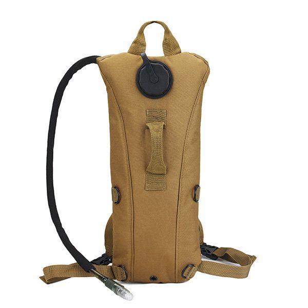 Bolsa De Agua De Viaje De Montañismo Militar Con Vejiga De Agua Plegable Para Deportes De Lona