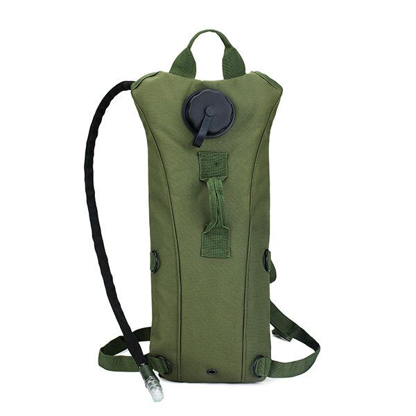 Bolsa De Agua De Viaje De Montañismo Militar Con Vejiga De Agua Plegable Para Deportes De Lona