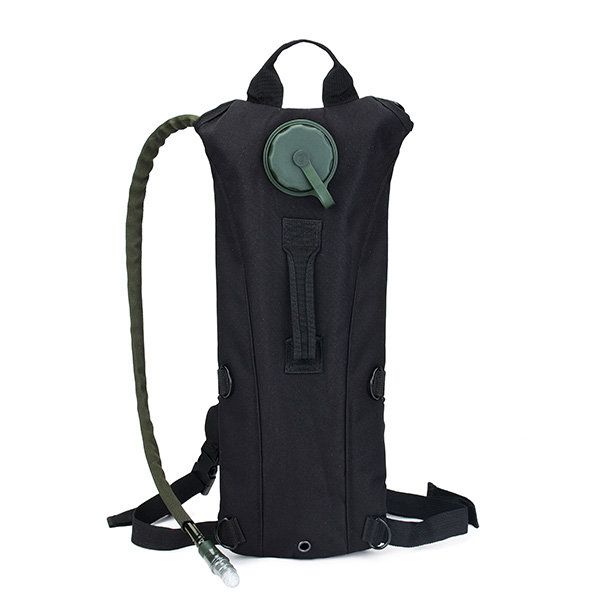 Bolsa De Agua De Viaje De Montañismo Militar Con Vejiga De Agua Plegable Para Deportes De Lona