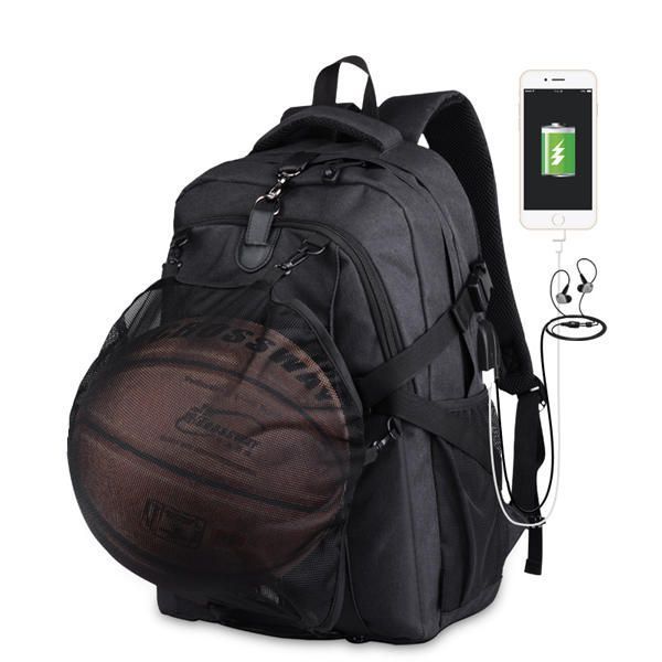 Bolsa De Baloncesto Con Mochila Deportiva Informal Al Aire Libre Para Hombres