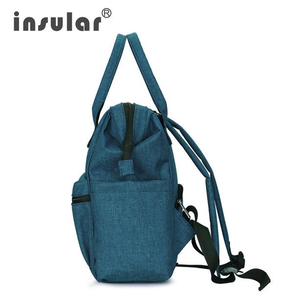 Bolsa De Pañales Multifuncional Para Mujer Mochila De Viaje Impermeable