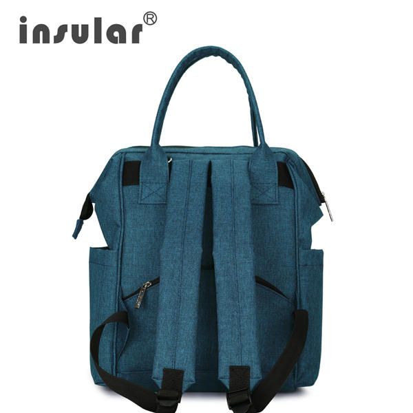 Bolsa De Pañales Multifuncional Para Mujer Mochila De Viaje Impermeable