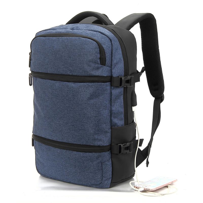 Bolsa De Viaje De Gran Capacidad Para Hombres Mochila Con Carga Usb