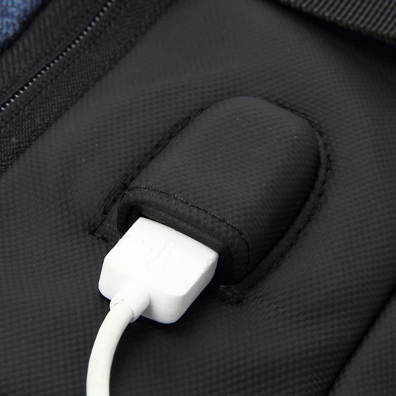 Bolsa De Viaje De Gran Capacidad Para Hombres Mochila Con Carga Usb