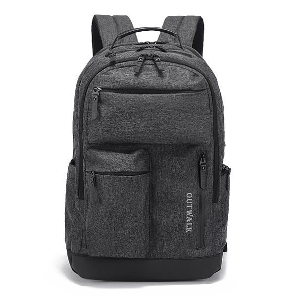 Bolsa De Viaje Impermeable Antirrobo Para Hombres Puerto De Carga Usb Mochila Para Computadora Portátil De 15_6 Pulgadas