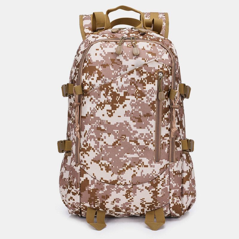 Bolsa De Viaje De Mochila De Camuflaje De Nailon Impermeable De Gran Capacidad Para Hombres