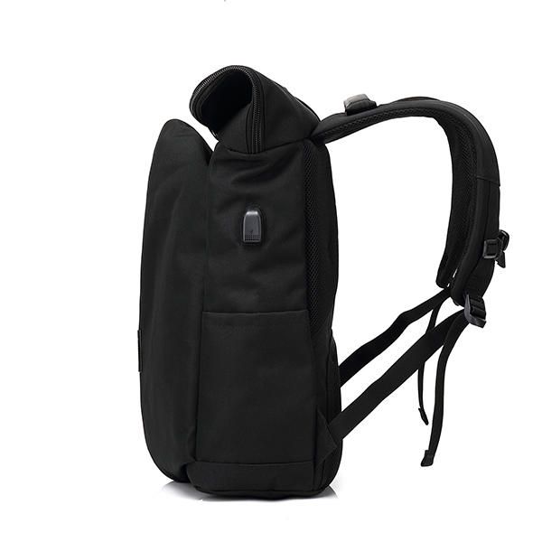 Bolsa De Viaje Para Hombres Al Aire Libre Bolsa Para Computadora Portátil Antirrobo Mochila De Fin De Semana De Moda Con Puerto De Carga Usb