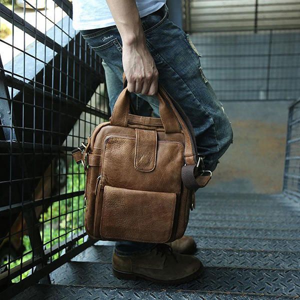 Bolso Bandolera Informal Multifunción De Negocios Para Hombre