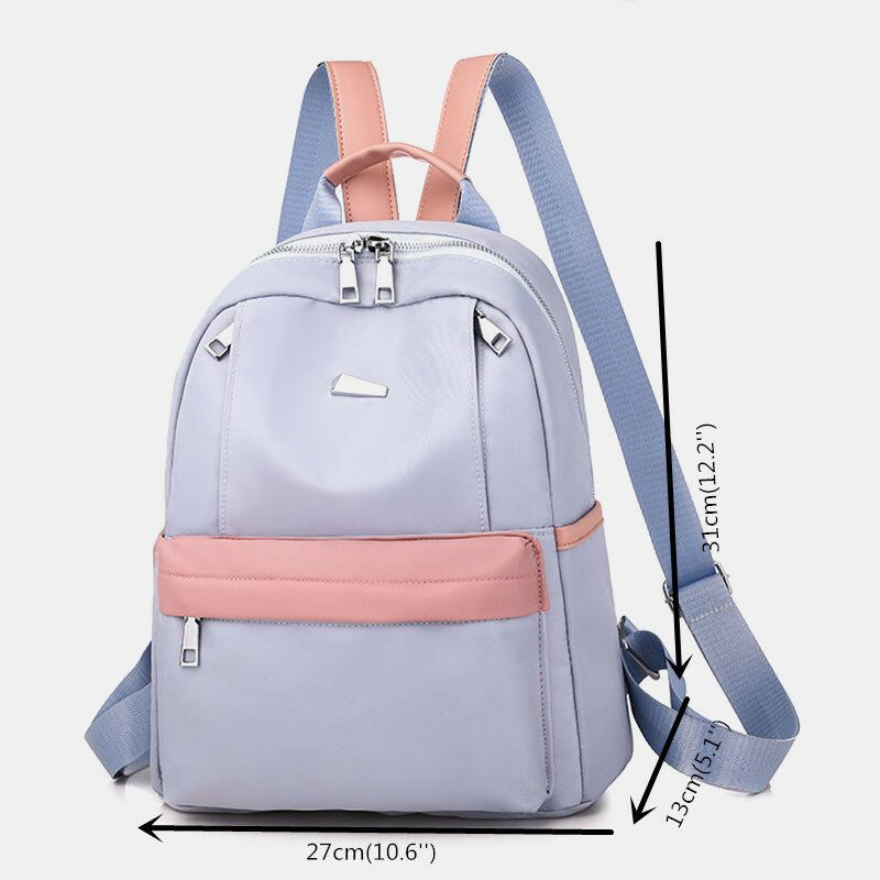 Bolso De Escuela Al Aire Libre Con Múltiples Cargas Para Mujeres Bolso Pequeño De Viaje Informal Con Mochila