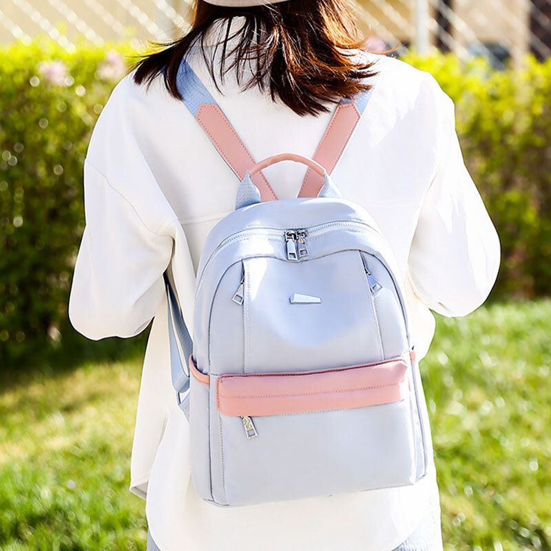 Bolso De Escuela Al Aire Libre Con Múltiples Cargas Para Mujeres Bolso Pequeño De Viaje Informal Con Mochila