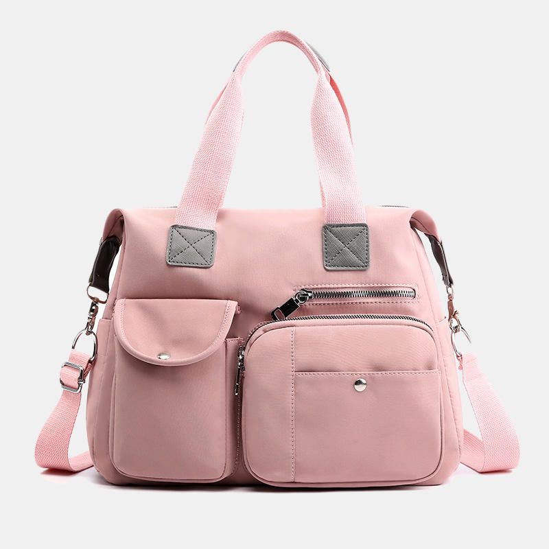 Bolso De Hombro De Gran Capacidad Impermeable De Nailon Para Mujer