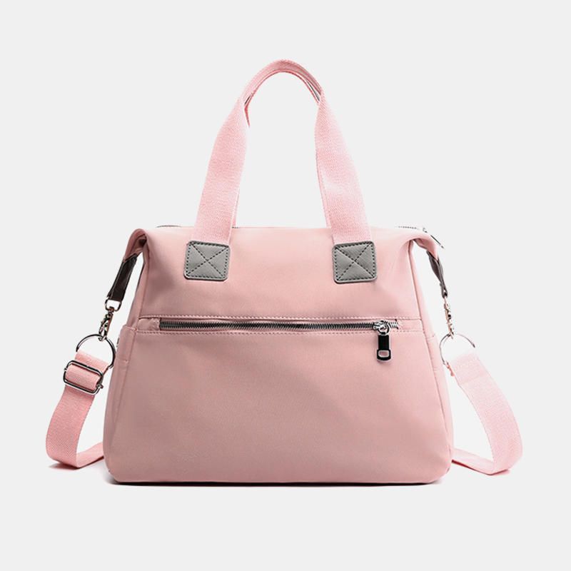 Bolso De Hombro De Gran Capacidad Impermeable De Nailon Para Mujer