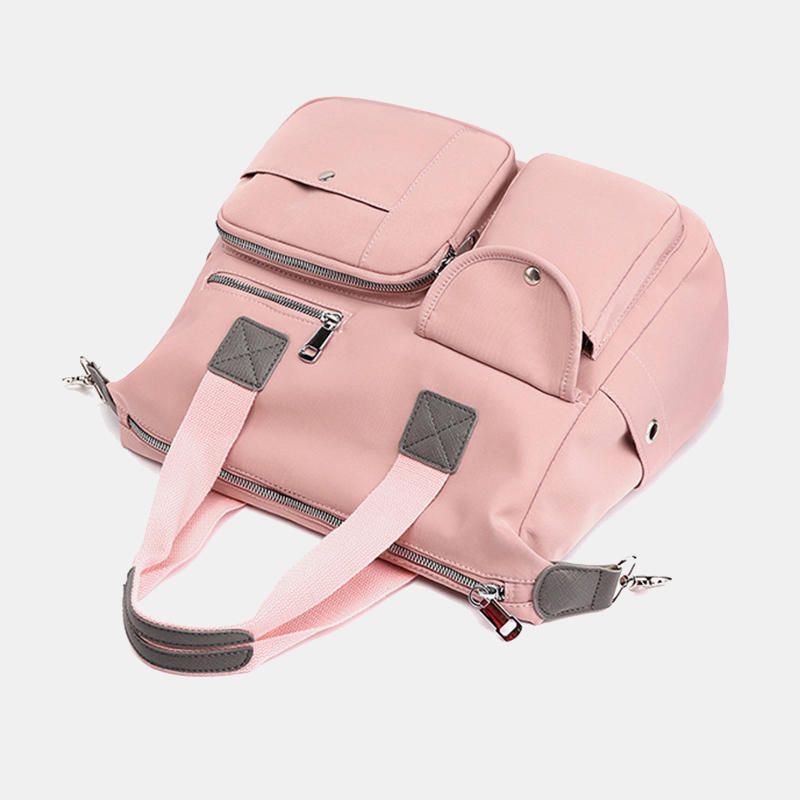 Bolso De Hombro De Gran Capacidad Impermeable De Nailon Para Mujer