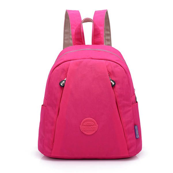 Bolso De Mochila De Viaje Ligero Impermeable De Nailon Para Mujer