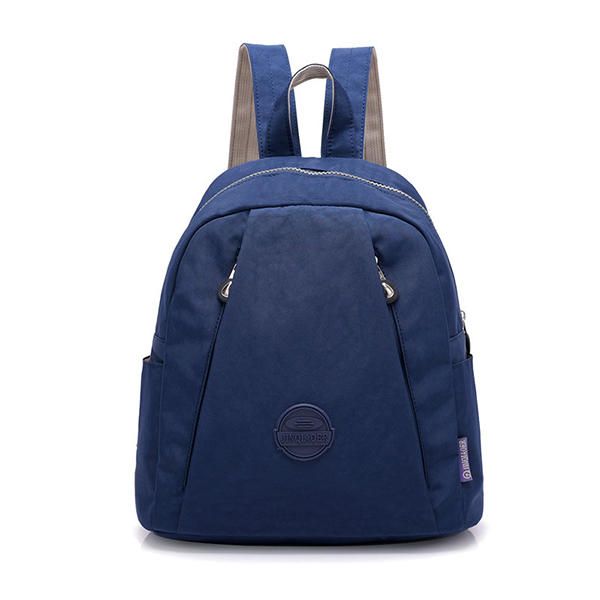 Bolso De Mochila De Viaje Ligero Impermeable De Nailon Para Mujer