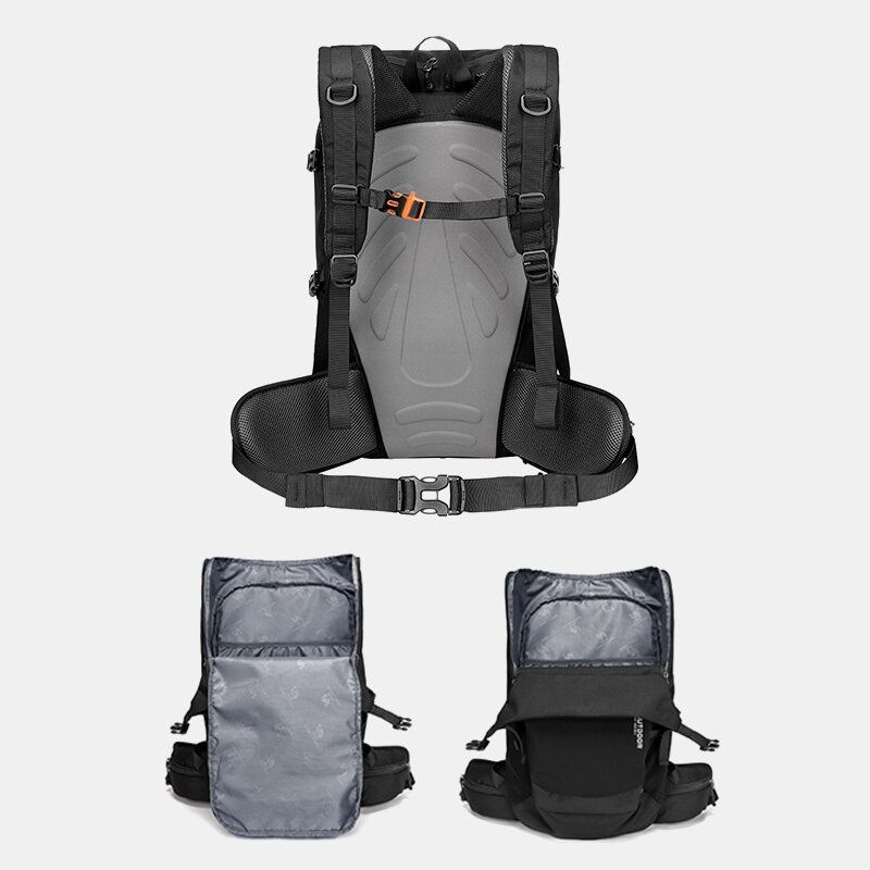 Hombres 30l Poliéster Impermeable Peso Ligero Gran Capacidad Deporte Senderismo Mochila De Viaje