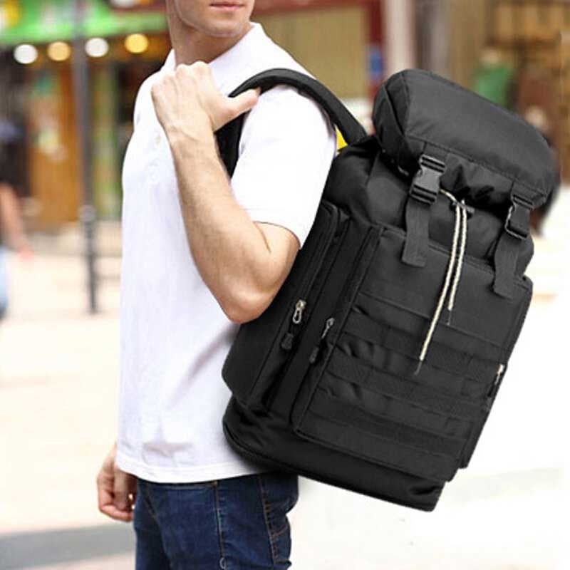 Hombres Casual Mochila Impermeable De Gran Capacidad Bolsa Deportiva De Viaje