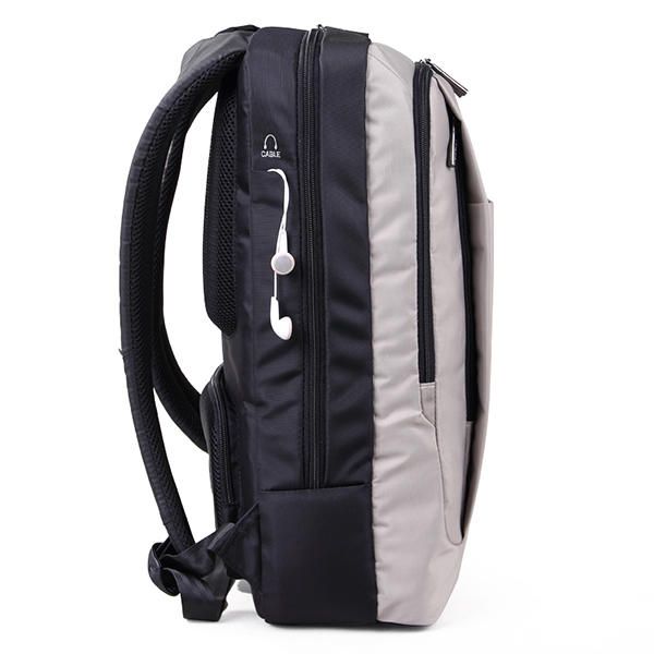 Hombres Mochila Para Computadora Portátil De 15.6 Pulgadas Bolsa De Viaje Al Aire Libre Bolsa Para Computadora Portátil