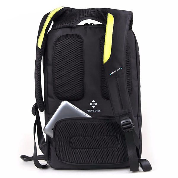 Hombres Mochila Para Computadora Portátil De 15.6 Pulgadas Bolsa De Viaje Al Aire Libre Bolsa Para Computadora Portátil