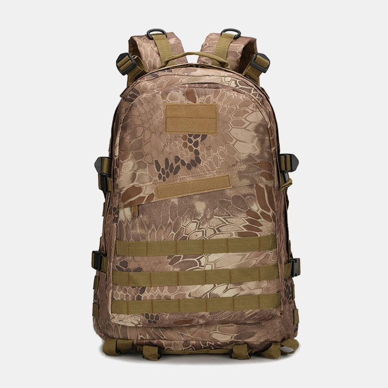 Hombres Mochila De Tres Niveles Montañismo Hombro Camuflaje Bolsa Táctica Impermeable Mochila 3d