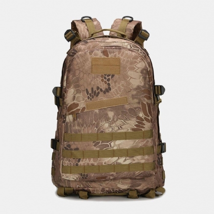 Hombres Mochila De Tres Niveles Montañismo Hombro Camuflaje Bolsa Táctica Impermeable Mochila 3d