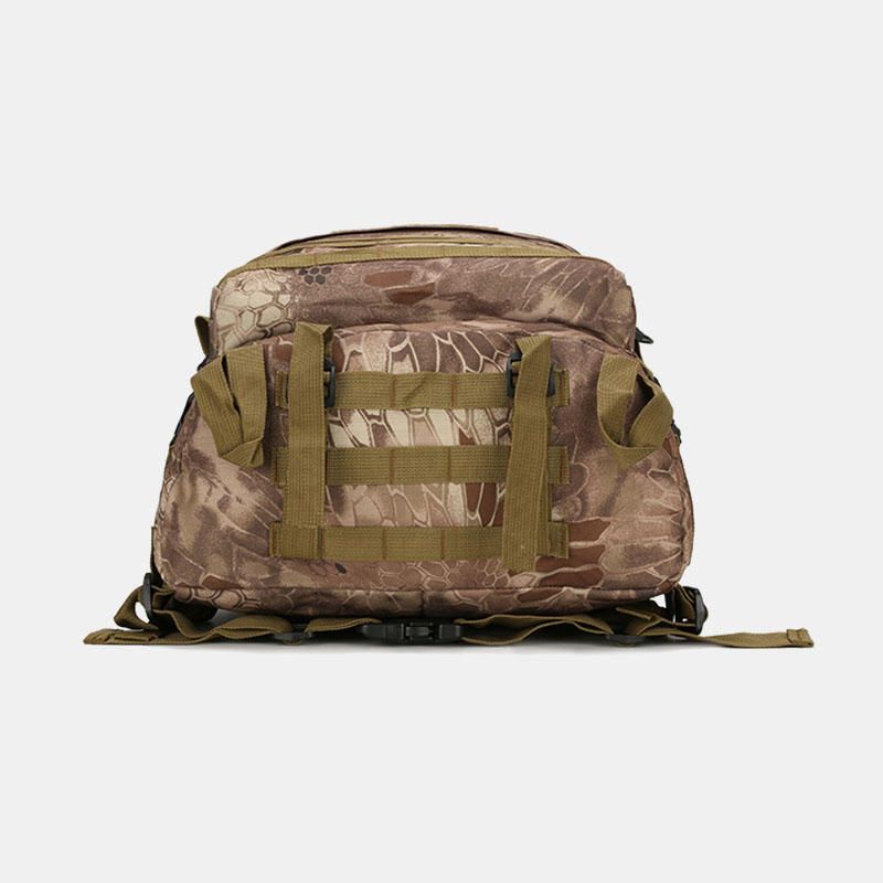 Hombres Mochila De Tres Niveles Montañismo Hombro Camuflaje Bolsa Táctica Impermeable Mochila 3d