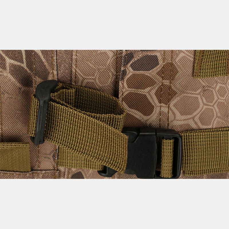 Hombres Mochila De Tres Niveles Montañismo Hombro Camuflaje Bolsa Táctica Impermeable Mochila 3d