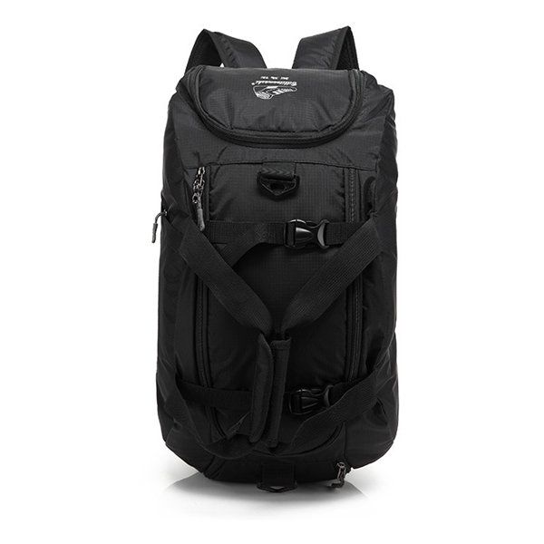 Hombres Mujeres Mochila De Ocio Bolsa De Deporte De Nailon Impermeable Mochila De Viaje