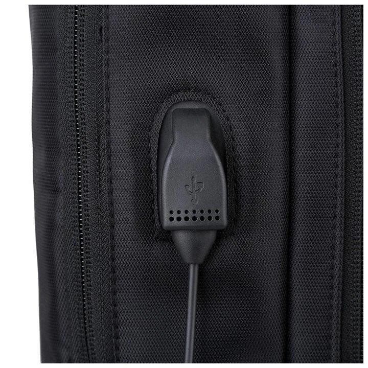 Hombres Nueva Mochila Multifuncional Bolsa De Hombro Bolsa De Negocios Con Puerto De Carga Usb