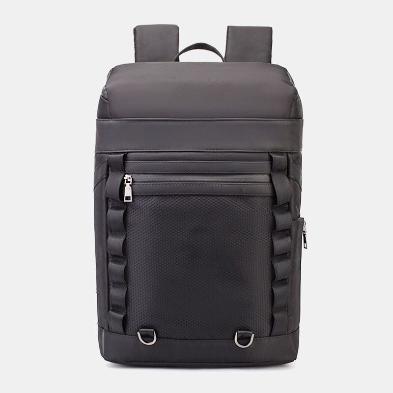 Hombres Nylon Gran Capacidad Deporte Al Aire Libre Impermeable 15.6 Pulgadas Bolsa Para Computadora Portátil Senderismo Mochila De Viaje