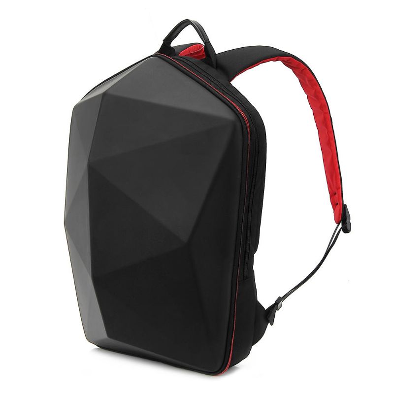 Kingslong Men Polygon Travel Bag Mochila Informal Sólida