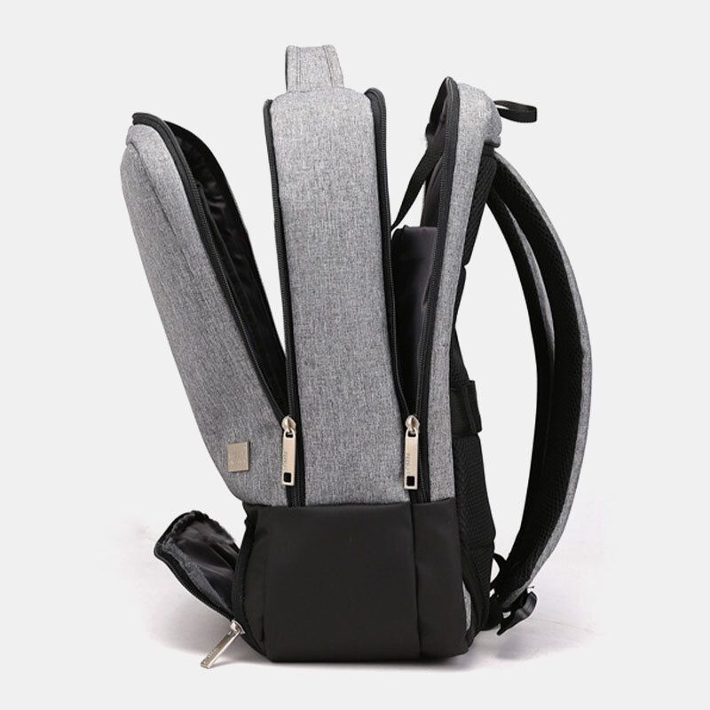 Mochila Antirrobo De Gran Capacidad De 15.6 Pulgadas Para Computadora Con Puerto De Carga Usb