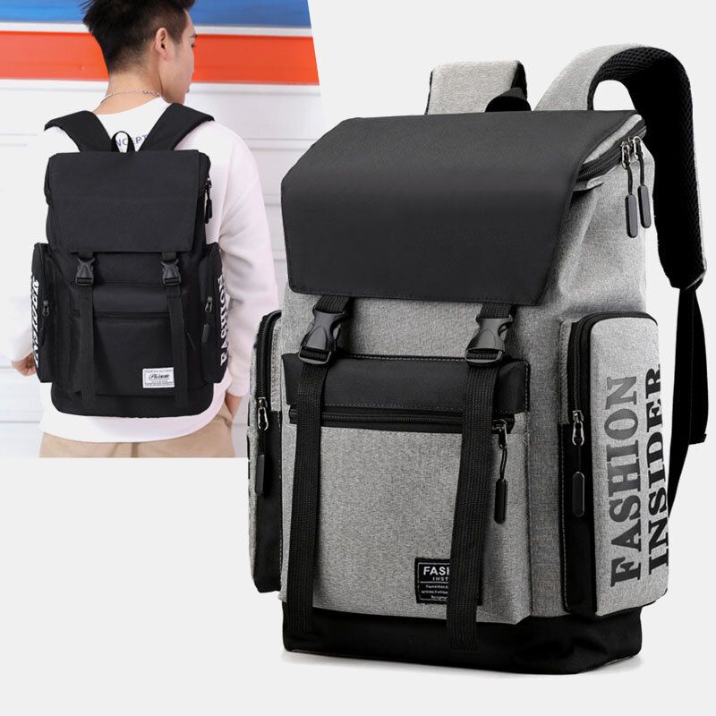 Mochila Antirrobo Ligera De Gran Capacidad Para Hombres Para Negocios Al Aire Libre