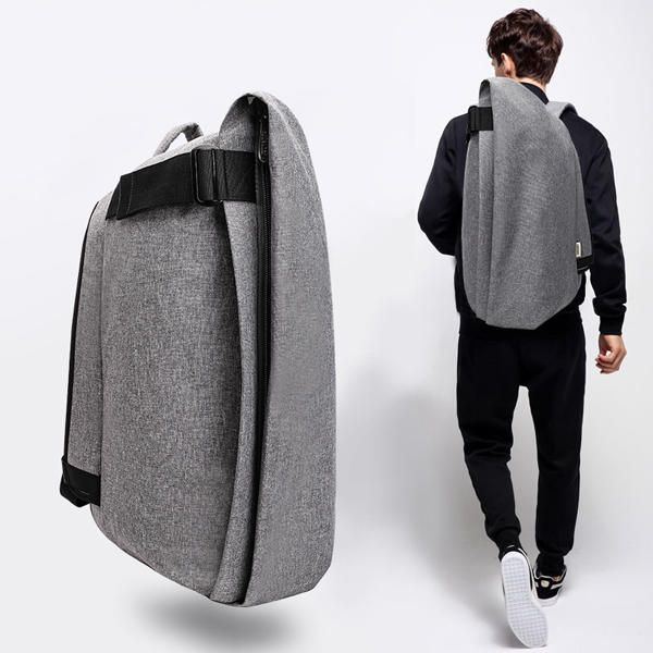 Mochila Antirrobo De Moda Para Hombre Bolsa De Viaje Impermeable Informal Bolsa Para Ordenador Portátil Mochila Con Puerto Usb