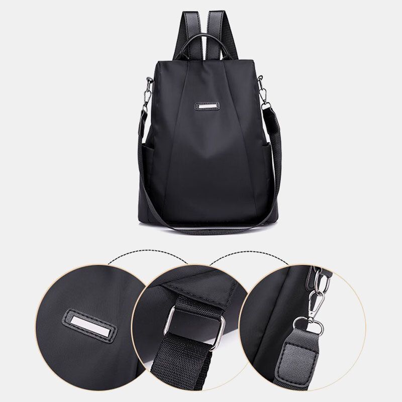 Mochila Antirrobo Para Mujer Bolso De Hombro Multifuncional Impermeable